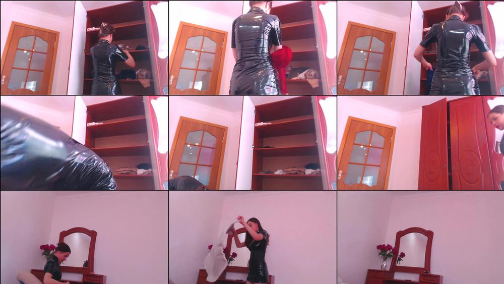 Latex Princess ignores you while cleanin - June 08, 2022