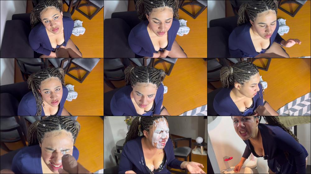 You promised me you won't cum on my face - April 24, 2023