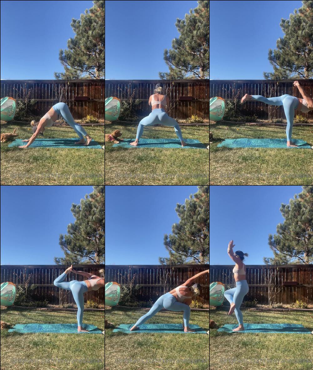 xxxvanessaxxx 232708748 2021 11 30 someone asked how my yoga practices are going skip to the last 5 seconds for a laugh as my dog tedd