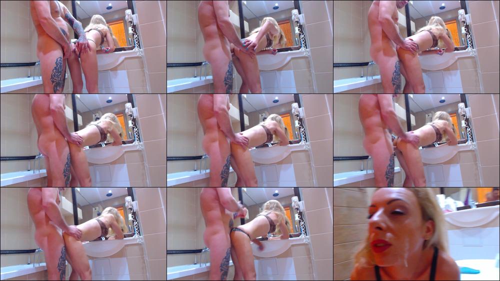 Kinkyporncpl Pussy Fuck In Front Of The Mirror Facial