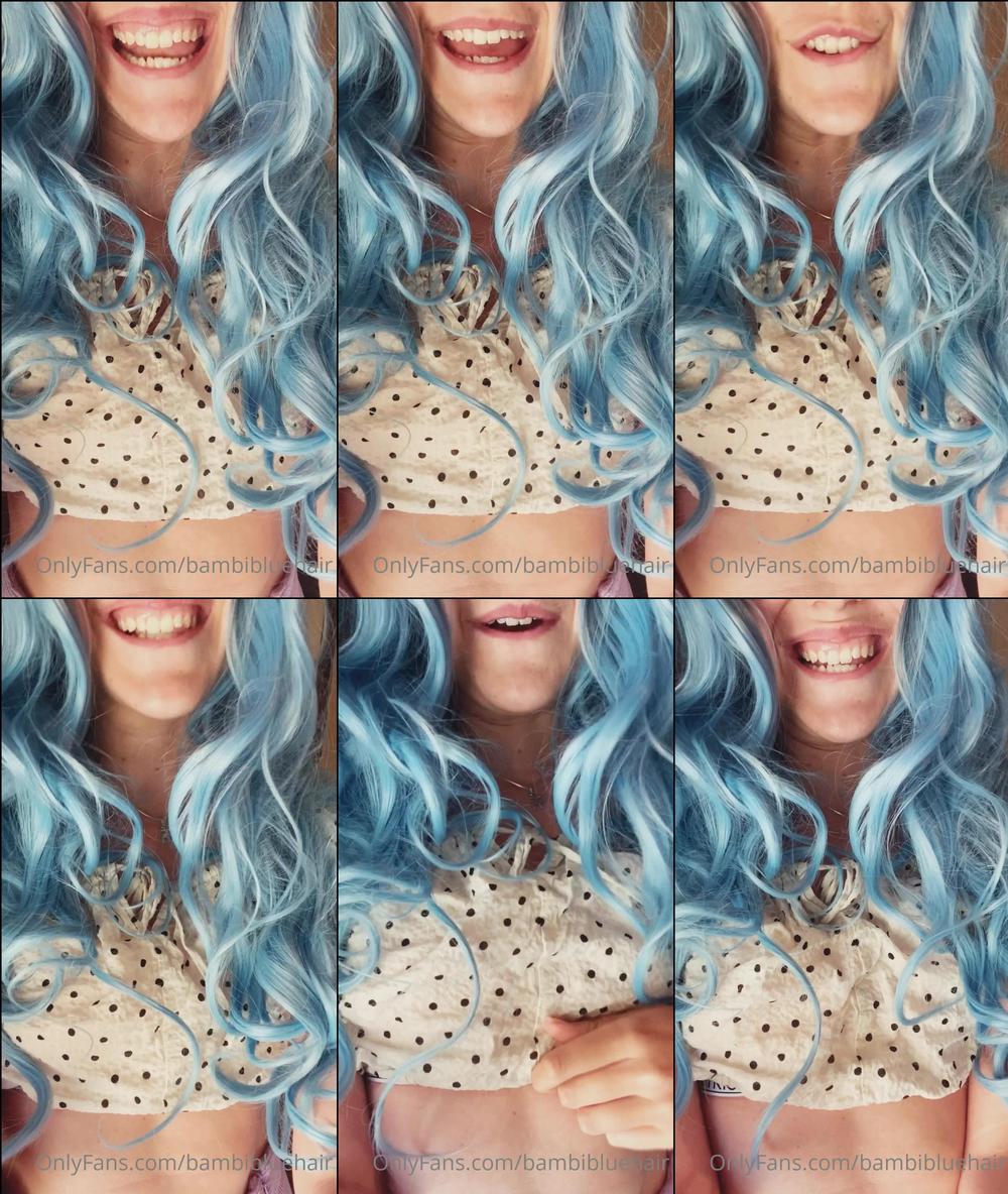 bambibluehair 05 07 2020 501727807 LETâS PLAY  Iâve gone cock rate crazy this morning   please check your DMs if you