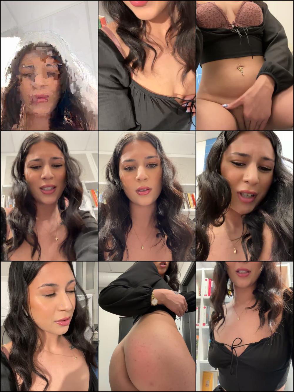 Sexy slut horny in the library day