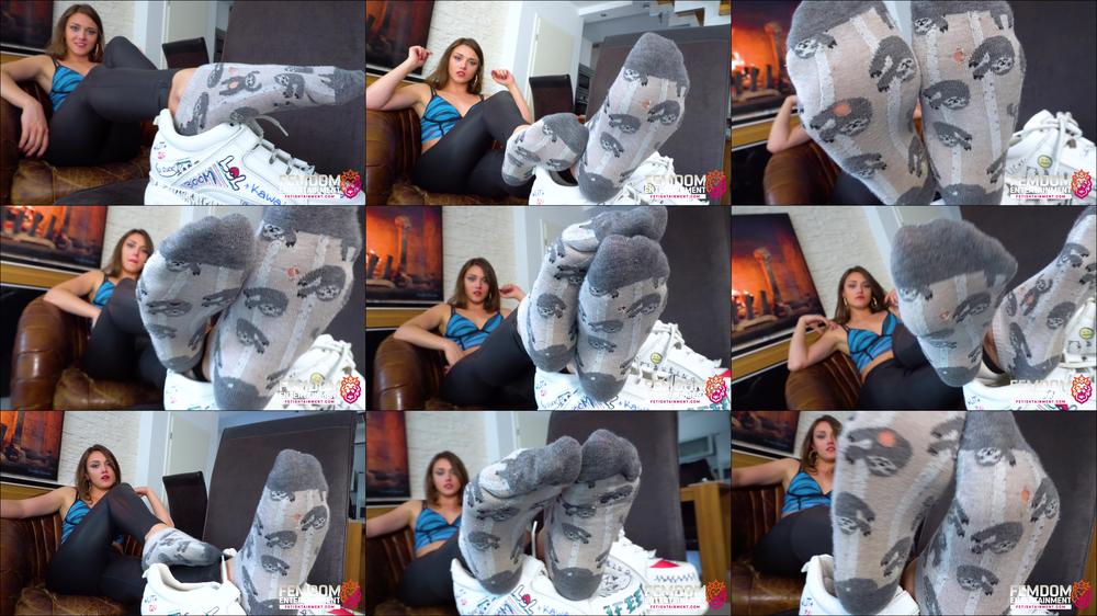 FEMDOMSQUAD Video Store - You May Now Lick My Oldest Socks ( Sock Fetish With Queen Marie Mueller ) - 4K Uhd Mp4
