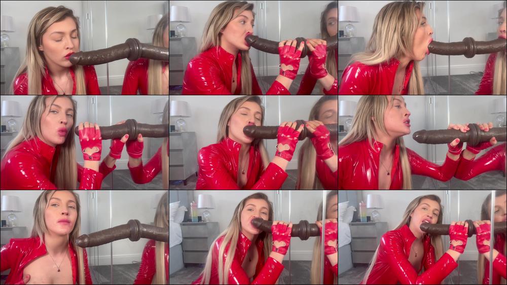 RED LIPSTICK BBC BLOWIE CUCKOLD