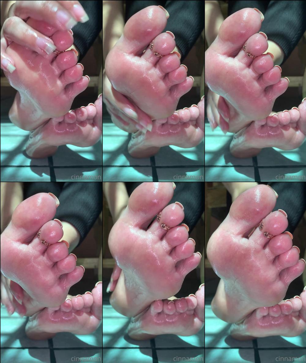 cinnamonfeet2 31 01 2021 2020954800 you should come help me massage them they already have oil on them