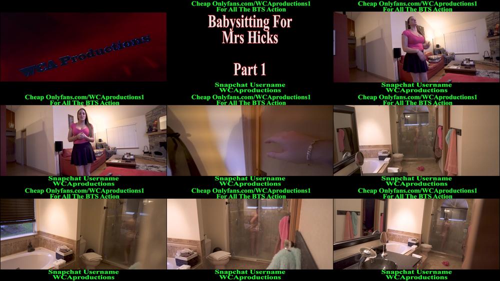 Babysitting For Mrs Hicks Part 1