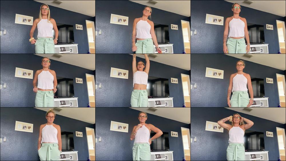 Belly Button Tease at the Store
