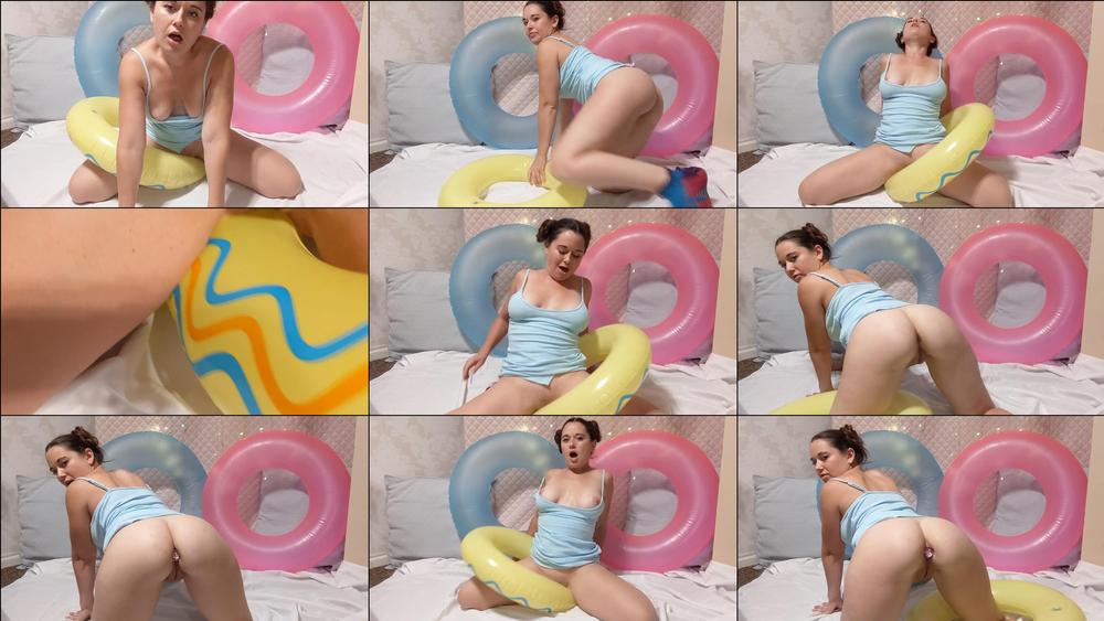 Humping my Inflatable Ring and Butt Plug - October 16, 2022