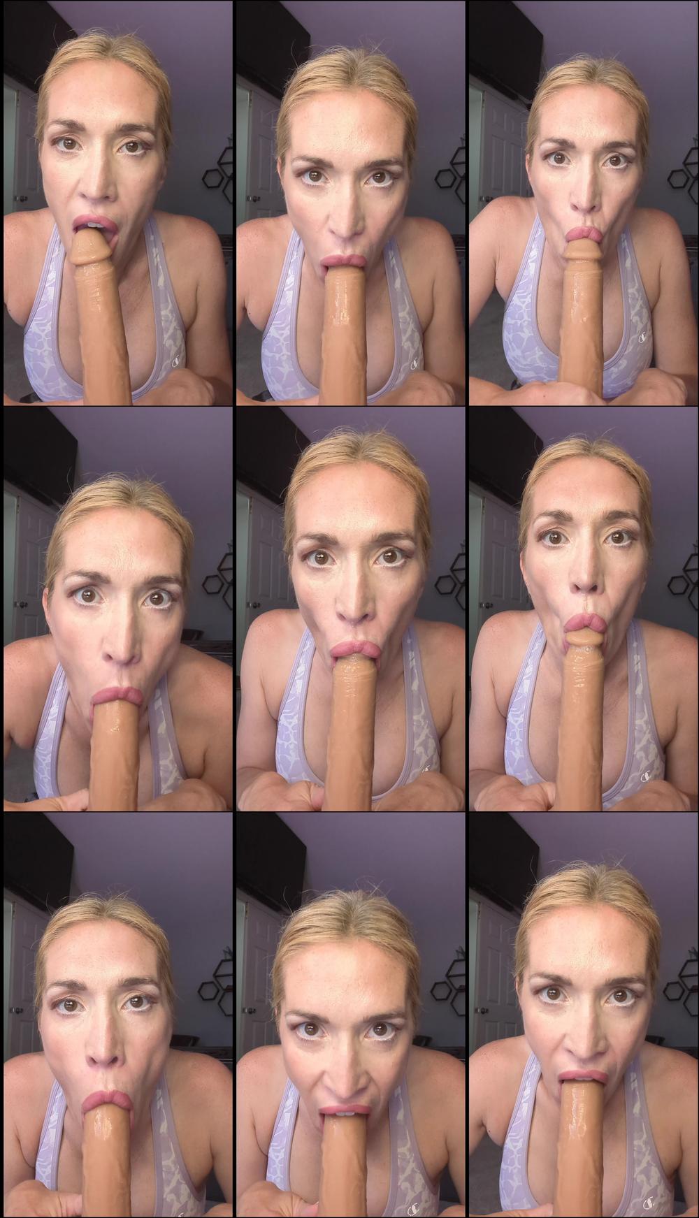 POV Dick Suck - Eye Contact Vertical