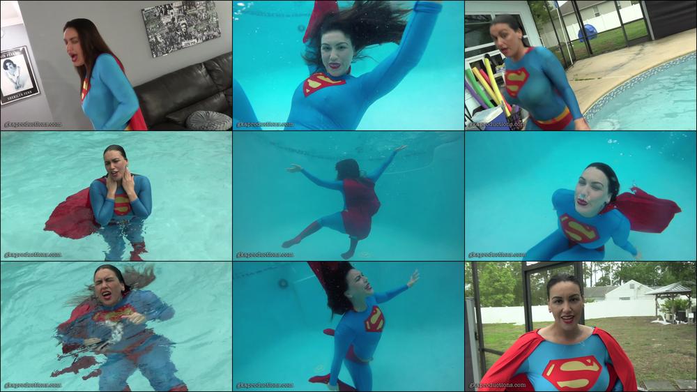 Megan - Superheroine Swimming Training