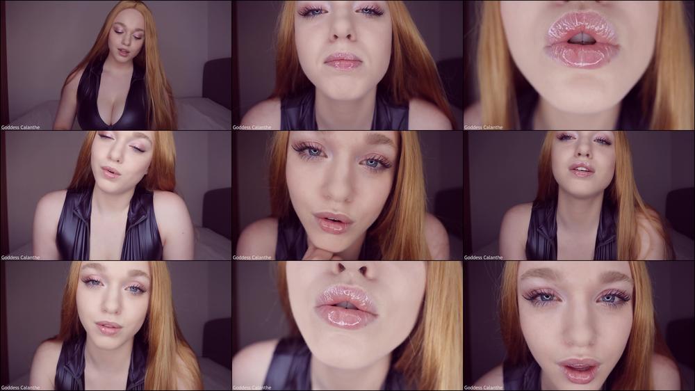 You are nothing to me - Lip fetish