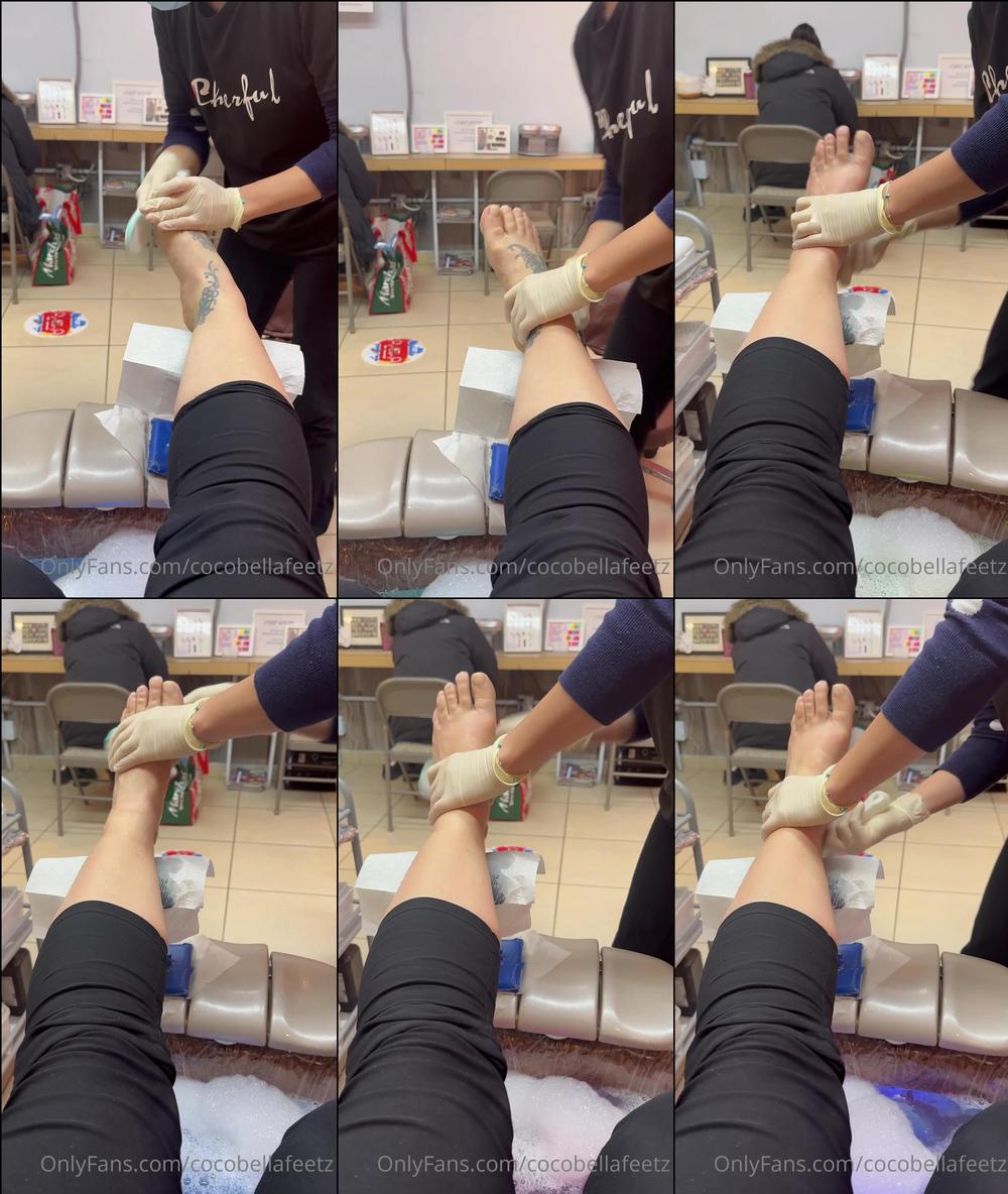 cocobellafeetz 02 01 2023 2731365081 Pedi in NY really be roughing them soles