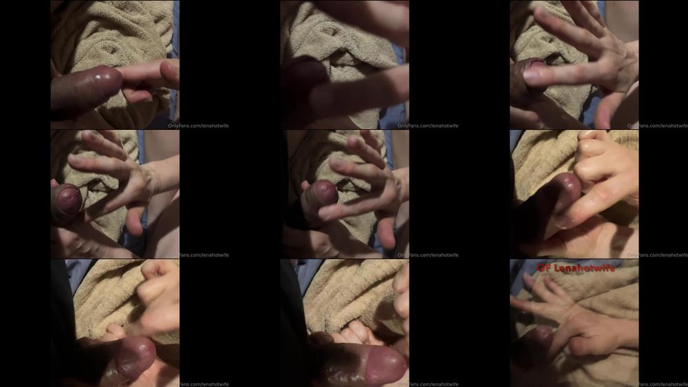 lenahotwife 17 10 2022 2643193126 Love to ruin his orgasm  Hubby was lucky enough to get a 1 finger tease of the tip of his 