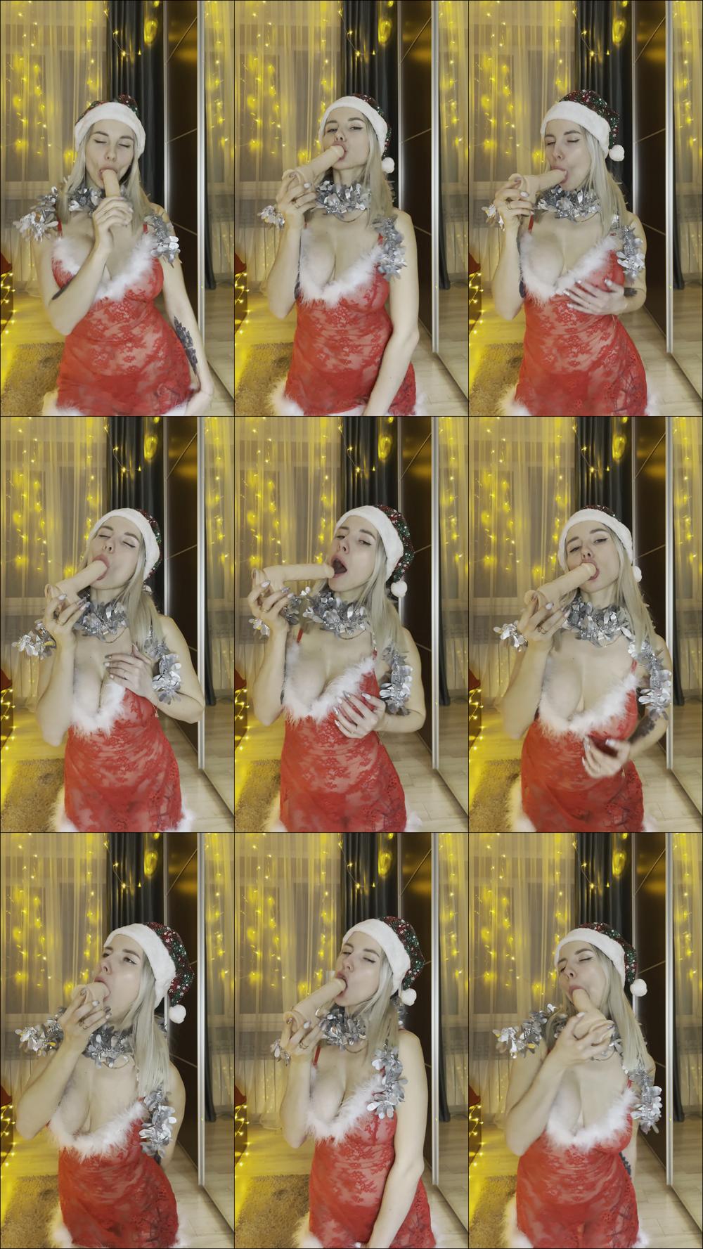 Christmas blowjob