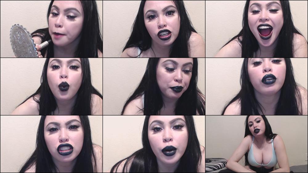 Lots of Sexy Sensual Kisses -Black Lips