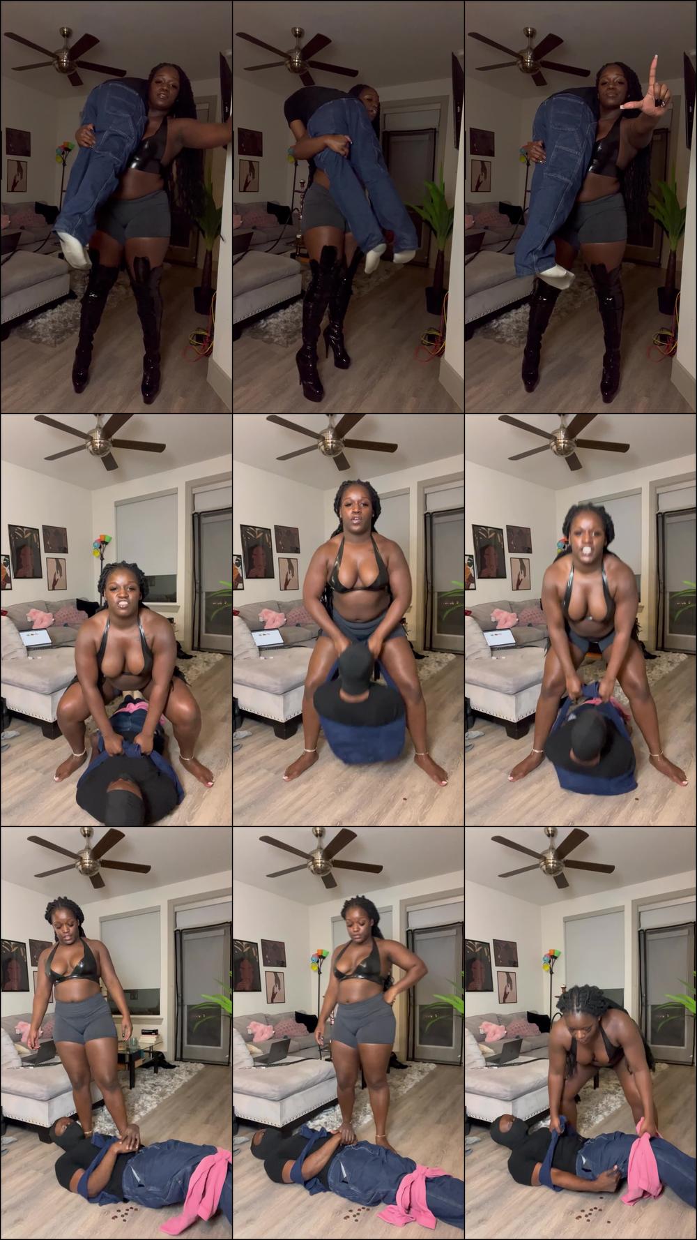 Ebony Giantess Lift and Carry - February 25, 2022