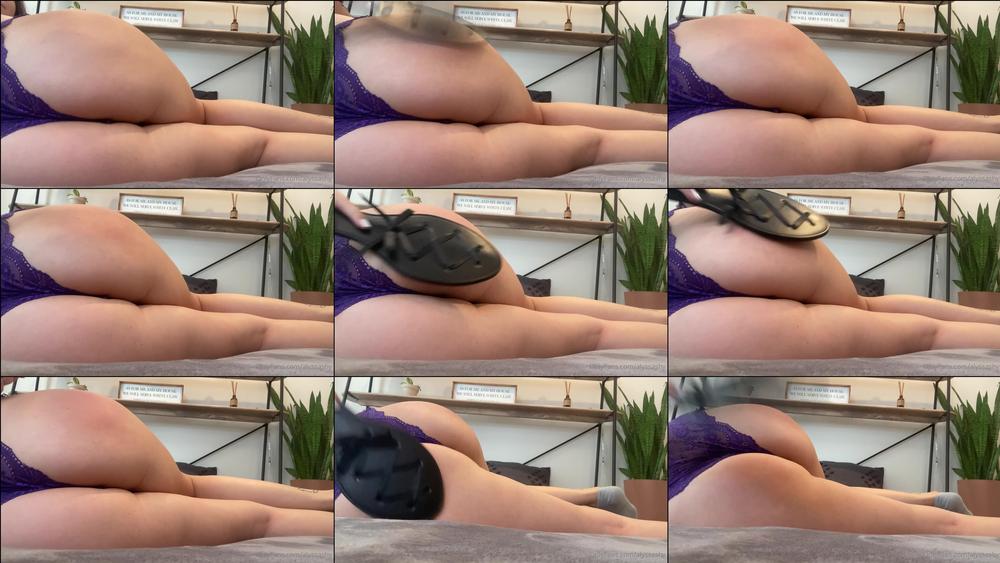 alyssashy 16 08 2021 2195240656 60 spanks as my âmorning choreâ for daddy 