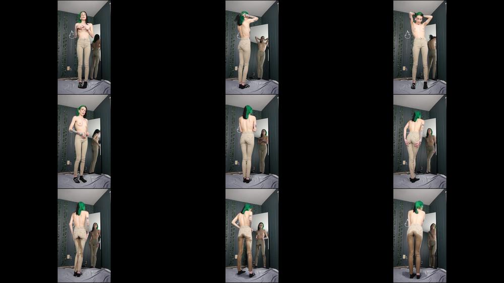 Topless Tan Jeans Wetting - Feb 3, 2023