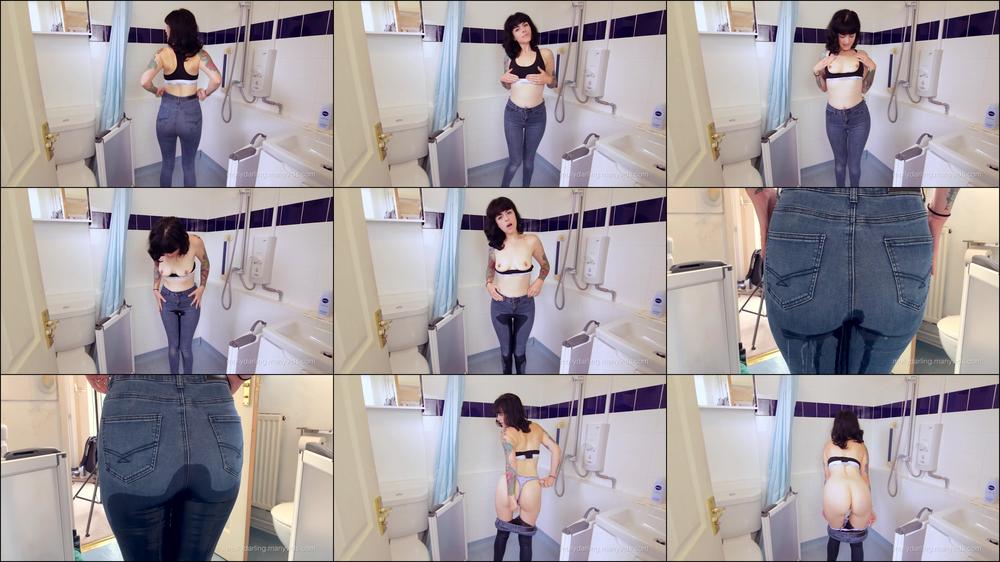 Pissing In My Jeans - My First Pee Video