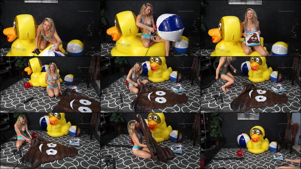 Amber  Inflates New Inflatable