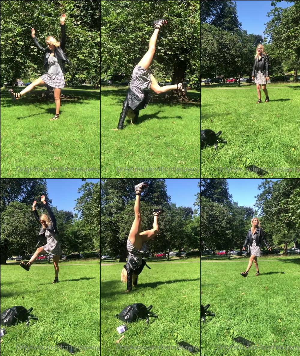 bonnietawny 02 09 2021 2210199565 doing some cartwheels in the park that day i