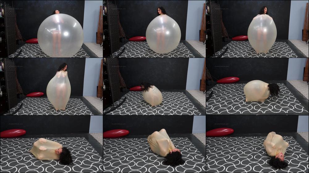 Cherri Struggles in Climb In Balloon