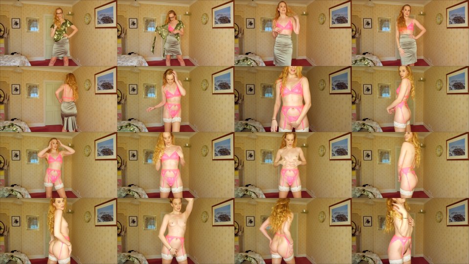 Ariel Anderssen Neon Striptease And Joi