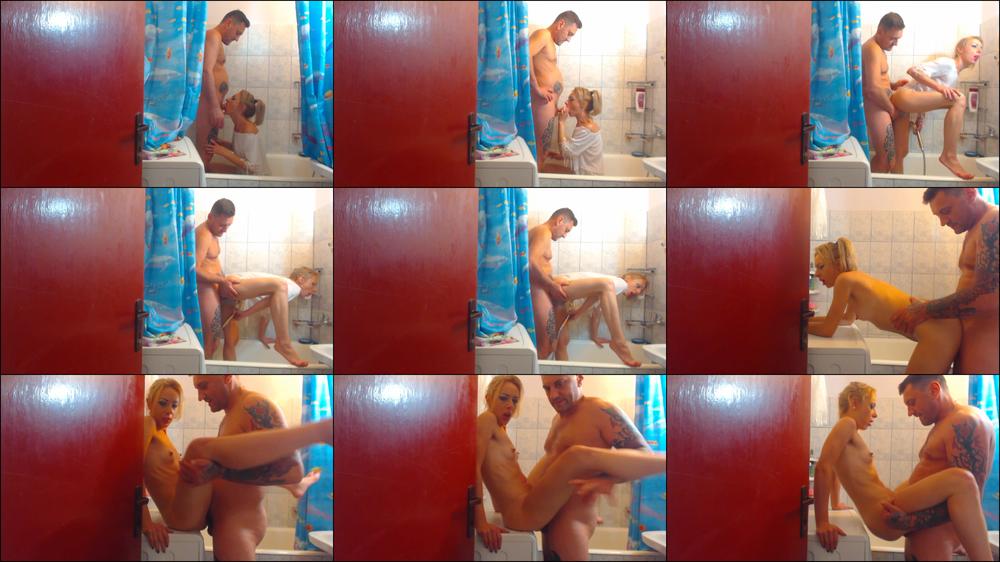 Kinkyporncpl Hot Blowjob And Pussy Fuck In The Bath