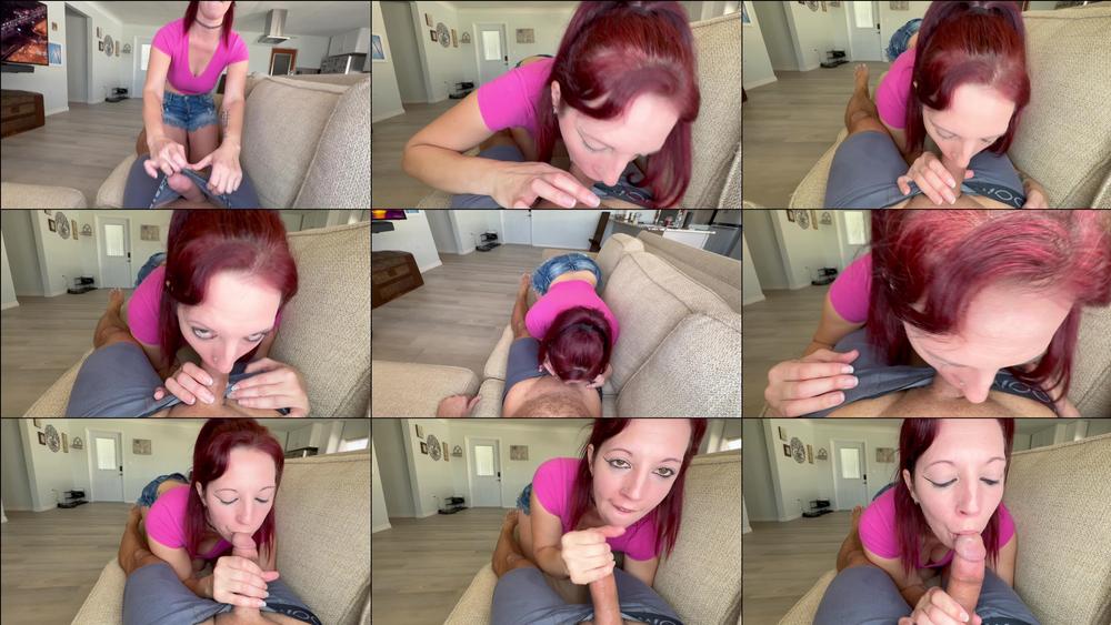 Sneaky Blowjob From Neighbor Freya While Hubby Is Away - February 19, 2024