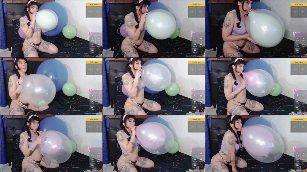 B2P TWO BALLOONS INSIDE OF A CLEAR 20 INCH ONE - June 24, 2024