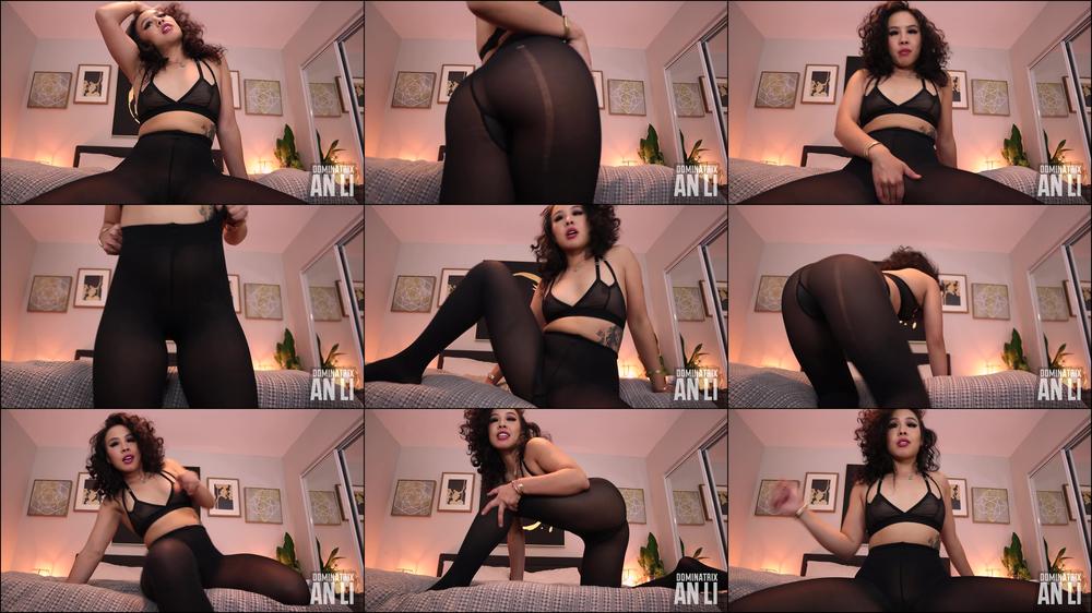 Mistress An Li Thin Nylons No Panties