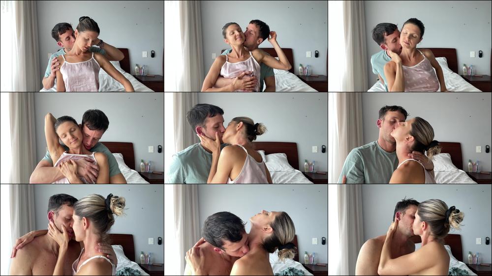 Alex Charger kissing me
