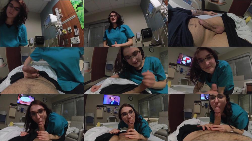 NURSE HELPS ME WITH MY ERECTION 4K