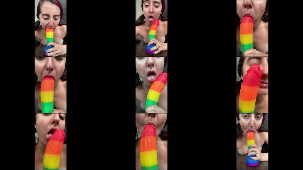 Sucking My 9 Inch as Hard as I Can - Aug 27, 2020