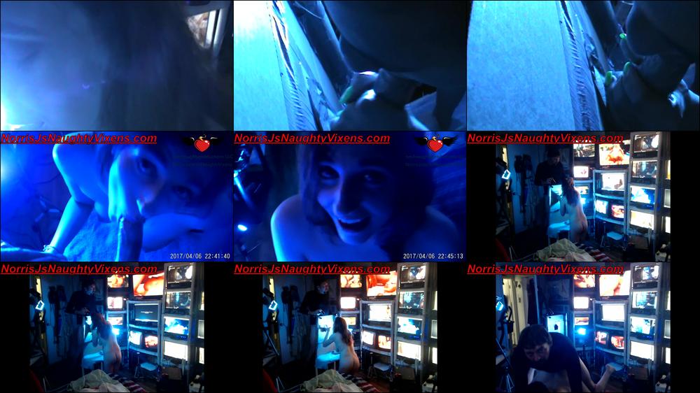GLoryhole Adult theater BJ & sex w/model