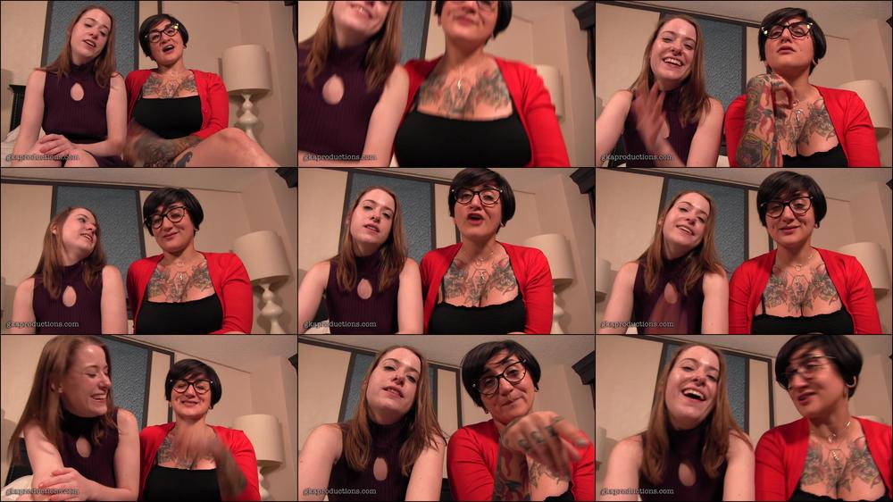 Alice & Blair Mock Your Tiny Cock