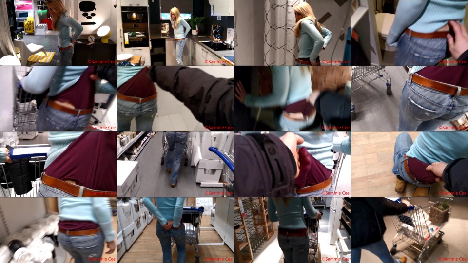 Sammie Cee Ikea Public Wedgies Compilation