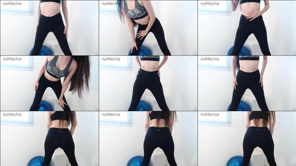 mylittlechar 22 10 2019 12685839 Video Teasing you in workout clothes )