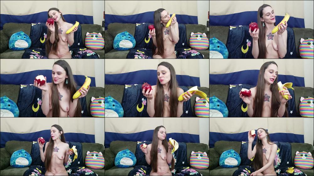 Katy Ruthlessly Devours Fresh Fruit