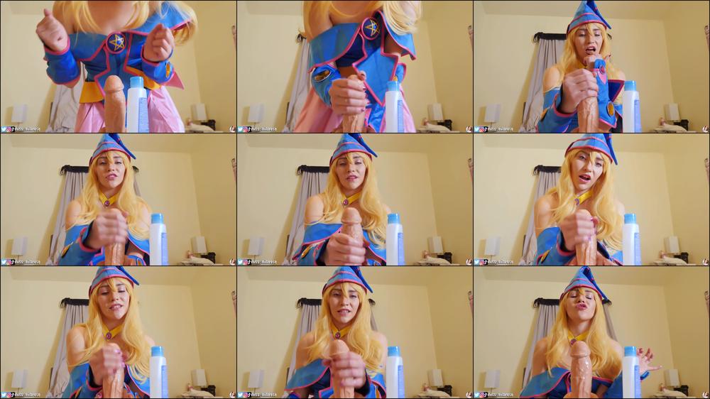Dark Magician Girl Gives Handjob