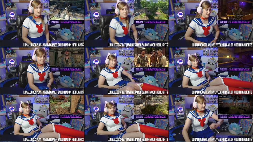 MV Live Gaming - Sailor Moon + Gaming