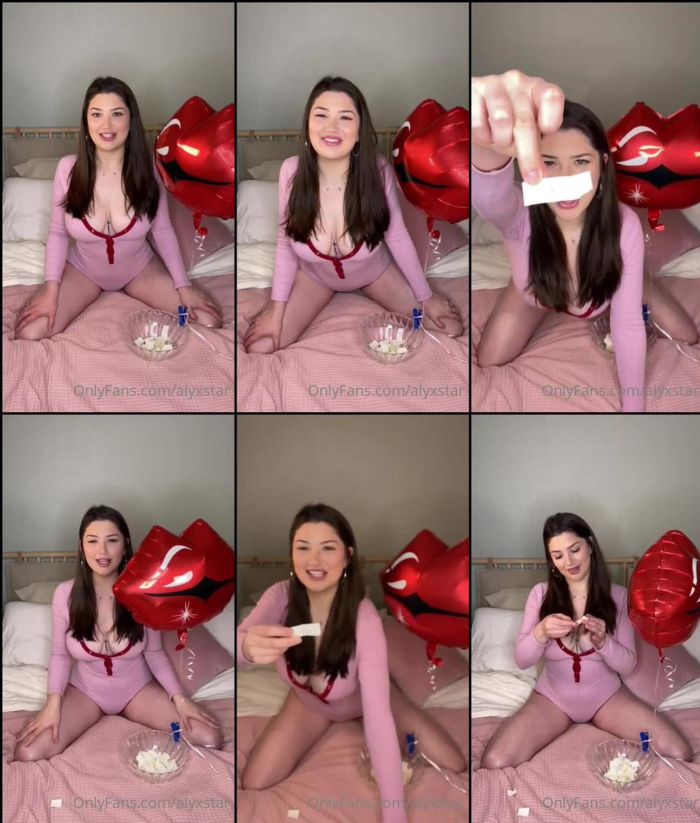 alyxstar 14 02 2021 2031707923 Thanks everyone who entered the raffle to be my Valentine