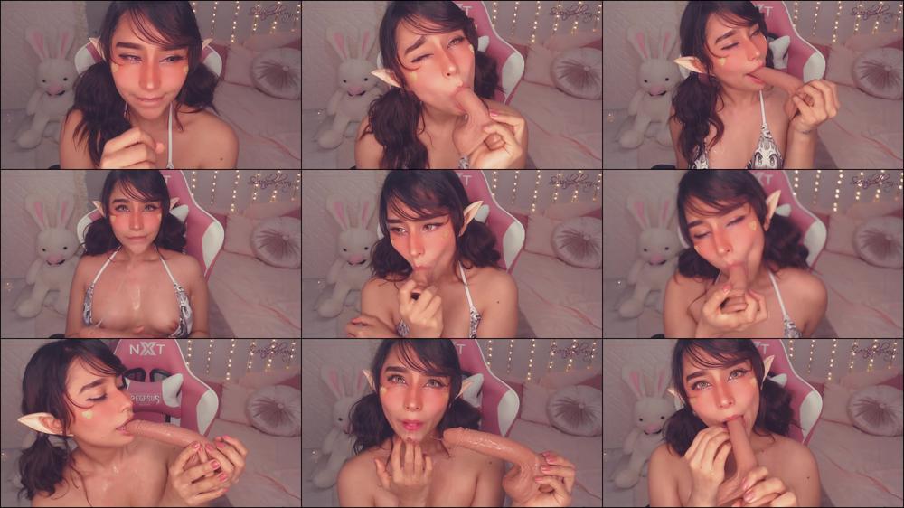 A Pervert Elf Girl Play With Your Cock