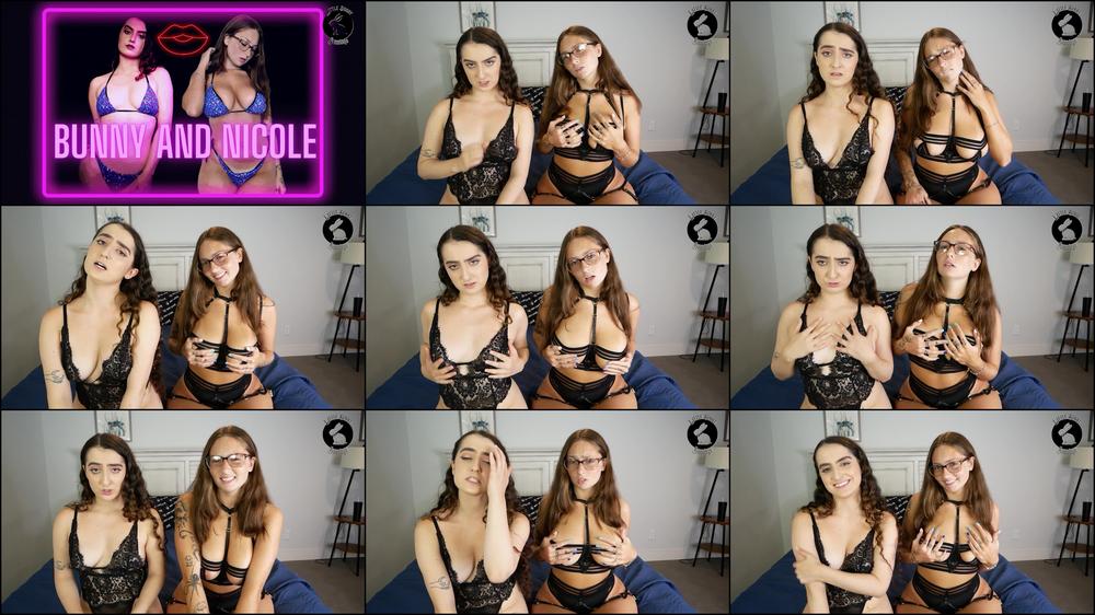 Bunny and Nicole: JOI for Michael - August 16, 2023
