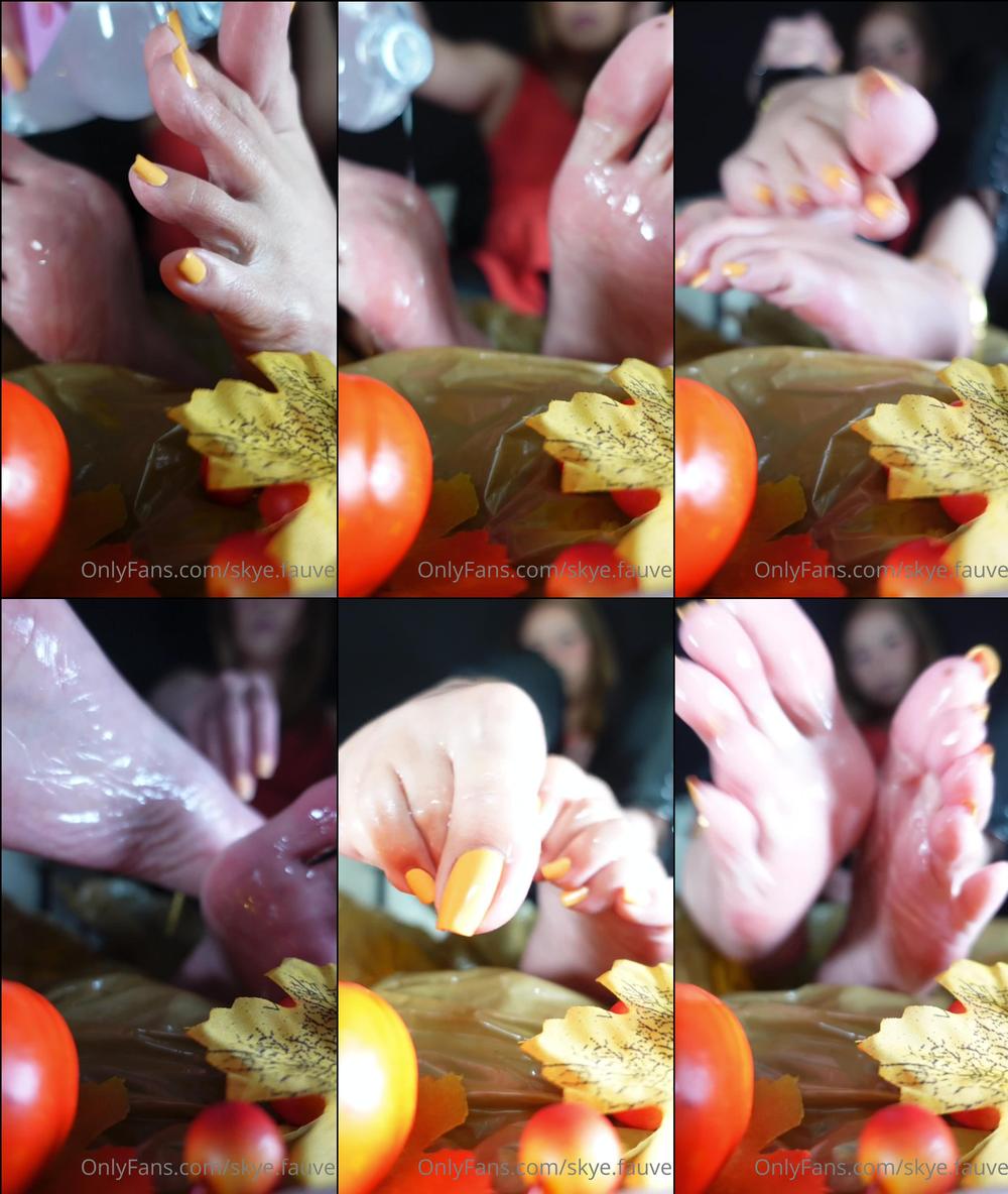 skye.fauve 25 11 2021 2284483654 happy thanksgiving y all here s an oily feet video made exclusively for you. 