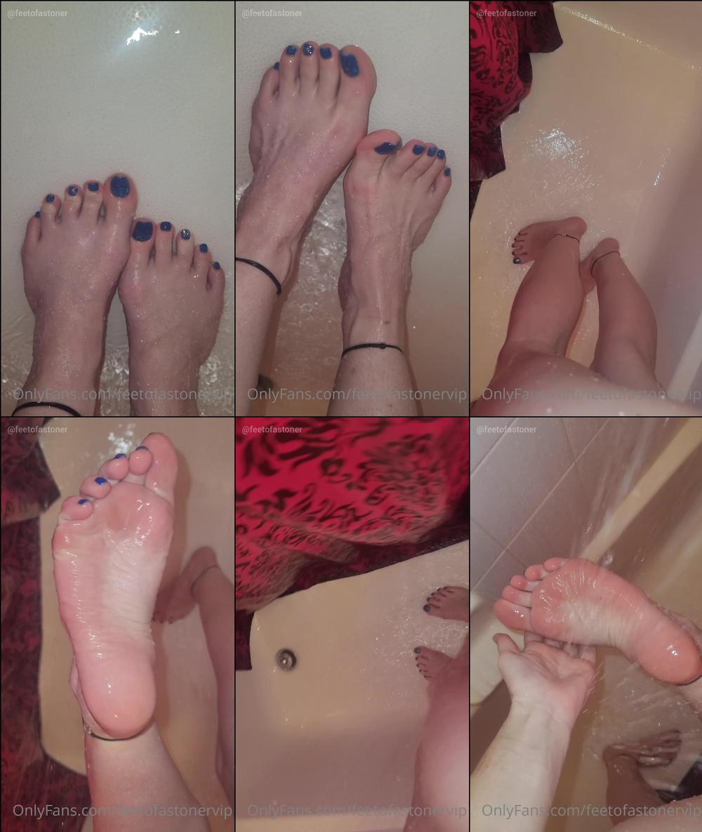 feetofastonervip 23 08 2021 2200936783 Just showing off in the shower 