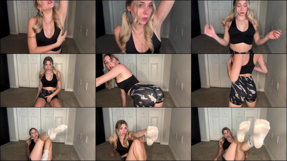 GoddessKateS - Sweaty Gym Brat Worship