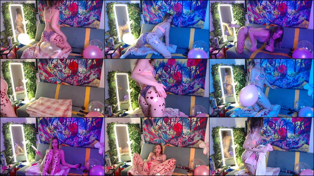 Bad's Birthday balloon pops