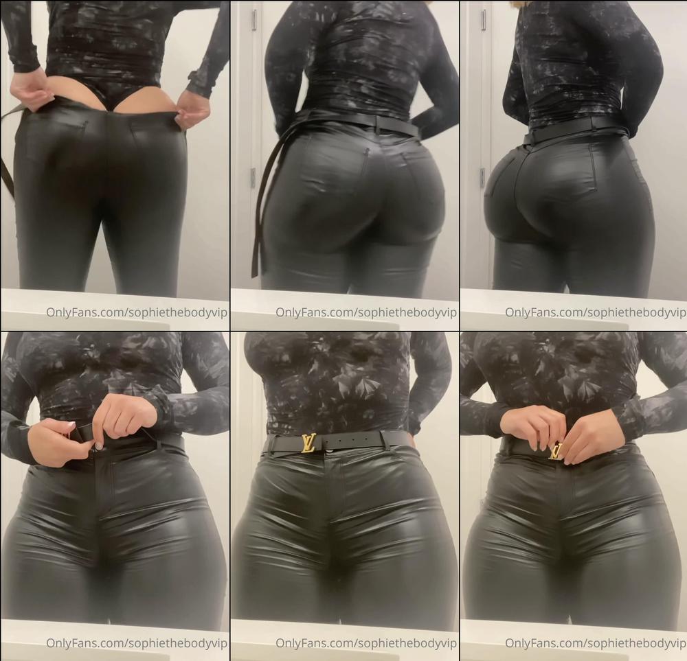 sophiethebodyvip 07 12 2020 1402183179 Ever wondered how I got these faux leather pants on  