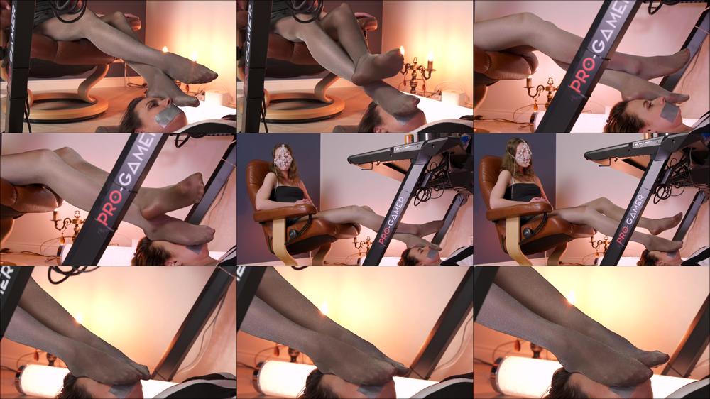 Dominant Femine - Weronika Under Desk Of Stella - Pink Half Ballet Shoes - Part 02 - Polish And English Language - Uhd 3840X2160 - 4K